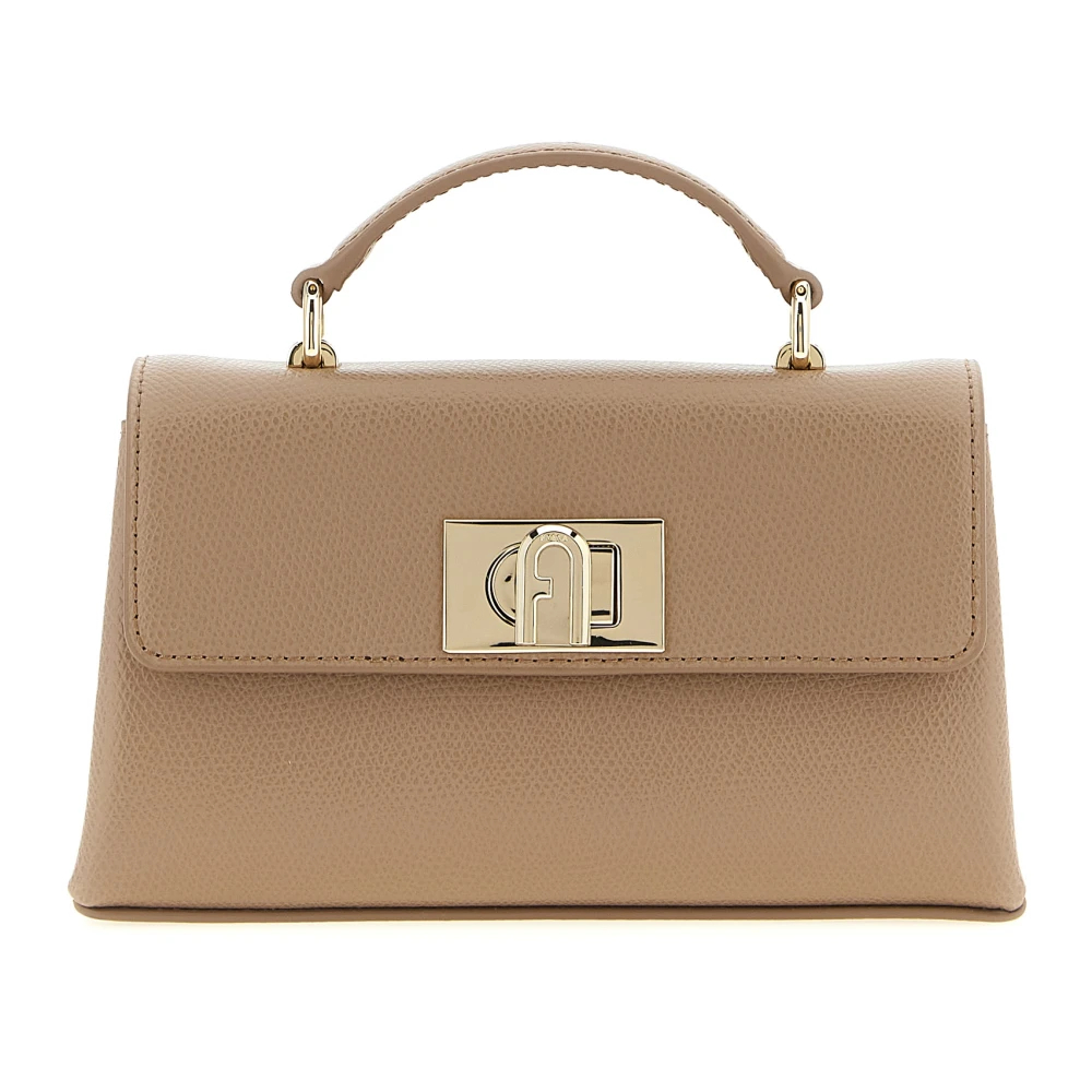 Furla Damen Beige - 1927 Mini Crossbody Bag - Bags - One Size