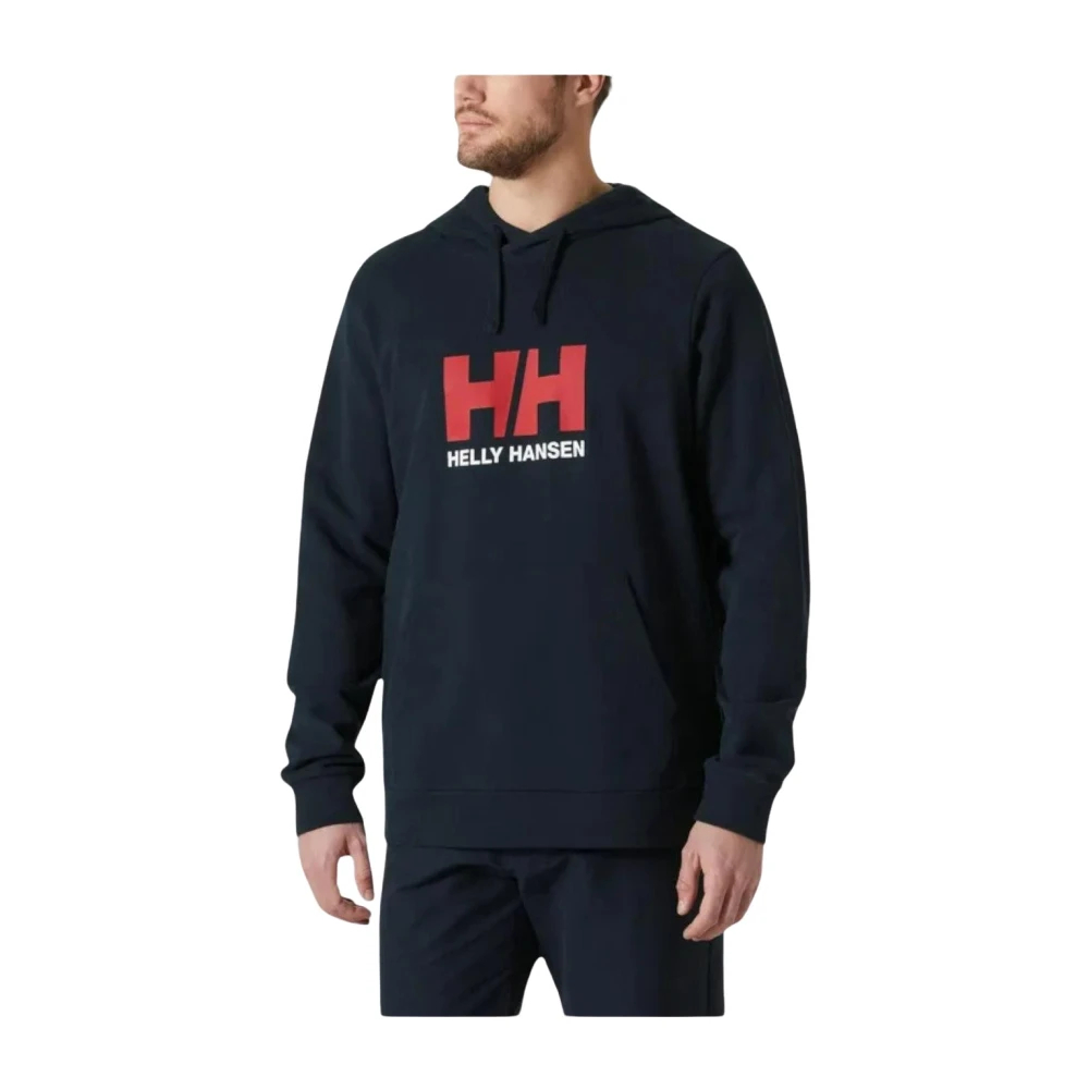 Helly Hansen Herren Blau Hoodie Hh Logo 2.0 - Bild 3