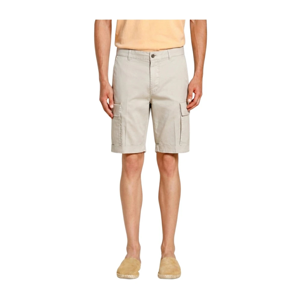 Mason's Herren Grau - Cargo M74 Bermuda - Shorts - L
