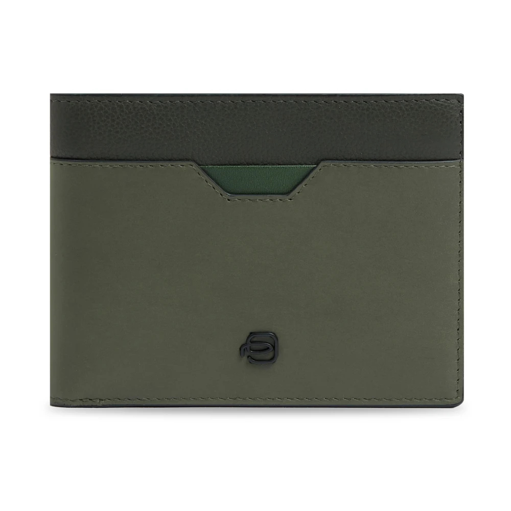Piquadro Herren Grün - Geldbörse Mit Münzfach - Accessories - One Size