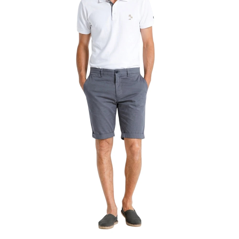 Mason's Herren Blau - London Chino Bermuda - Shorts - Xl