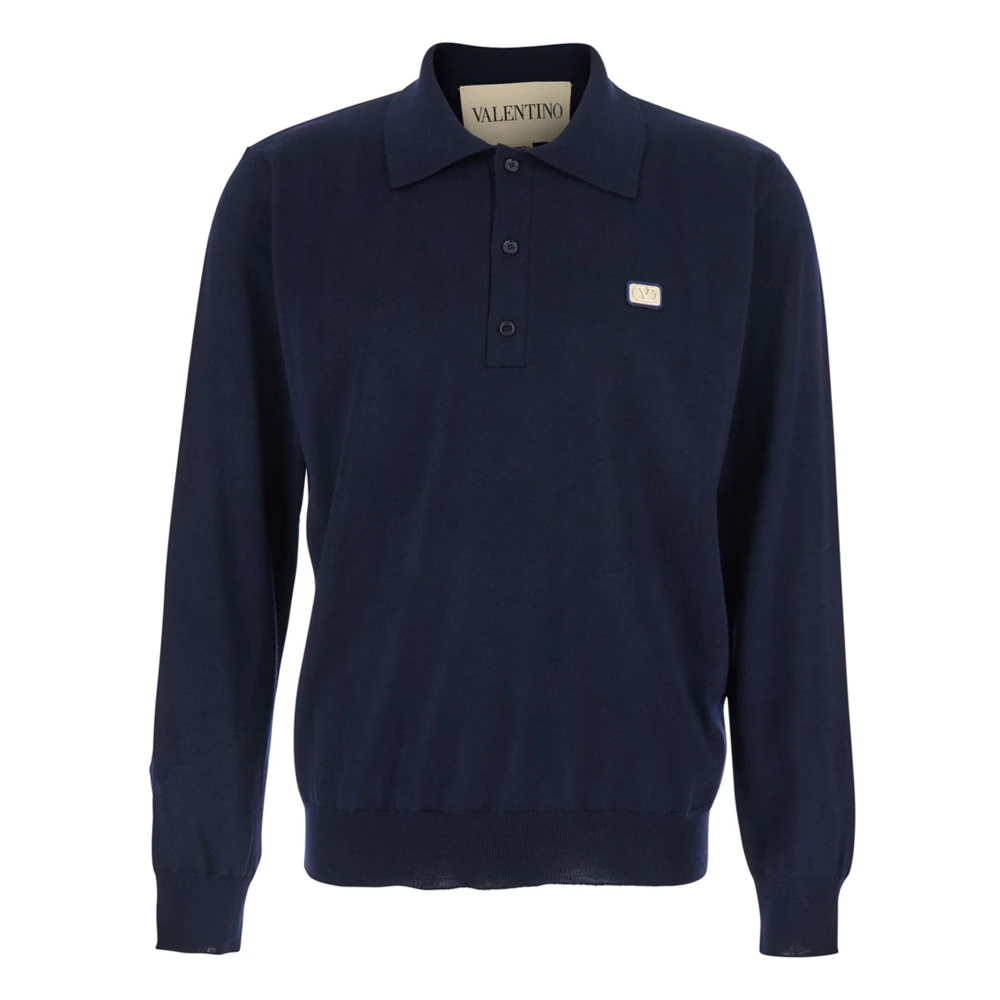 Valentino Garavani - Vlogo Signature Cardigan - Knitwear - Herren - Blau - L