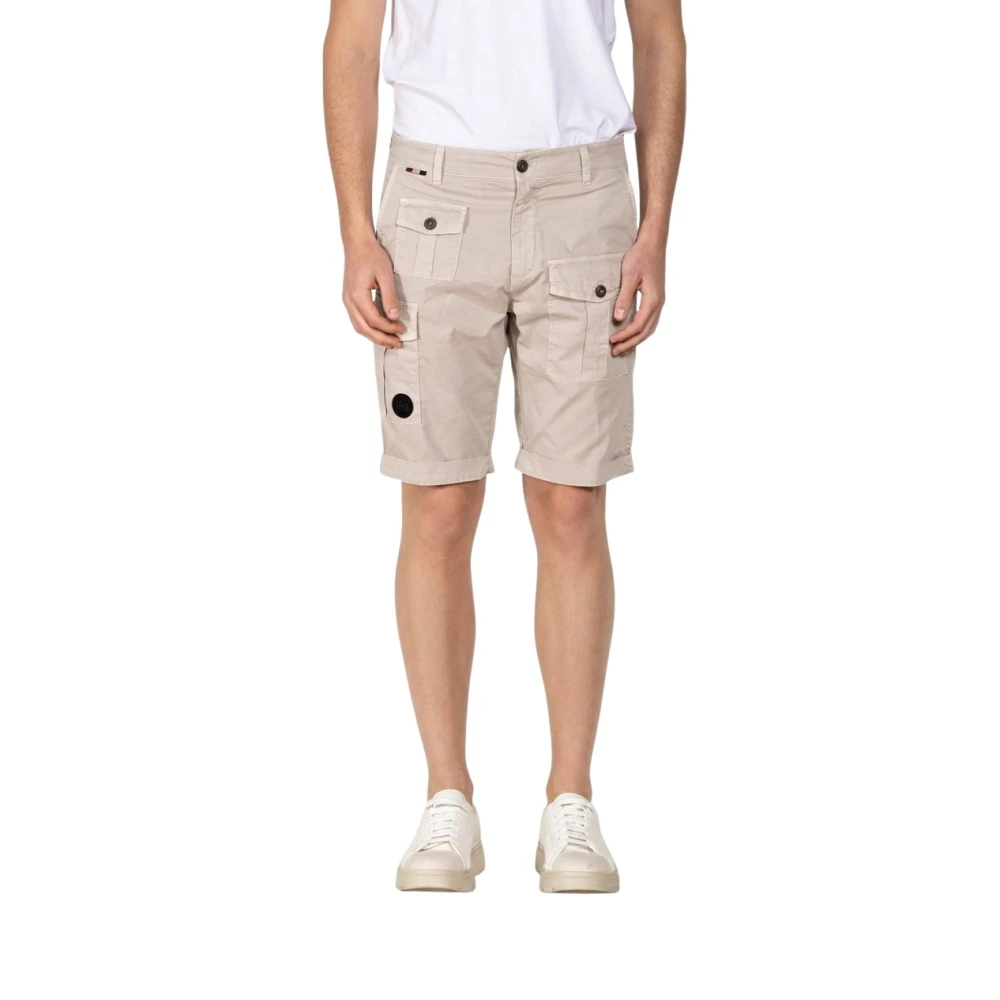 Mason's Herren Beige - George Coolpocket Cargo Bermuda - Shorts - 2XL