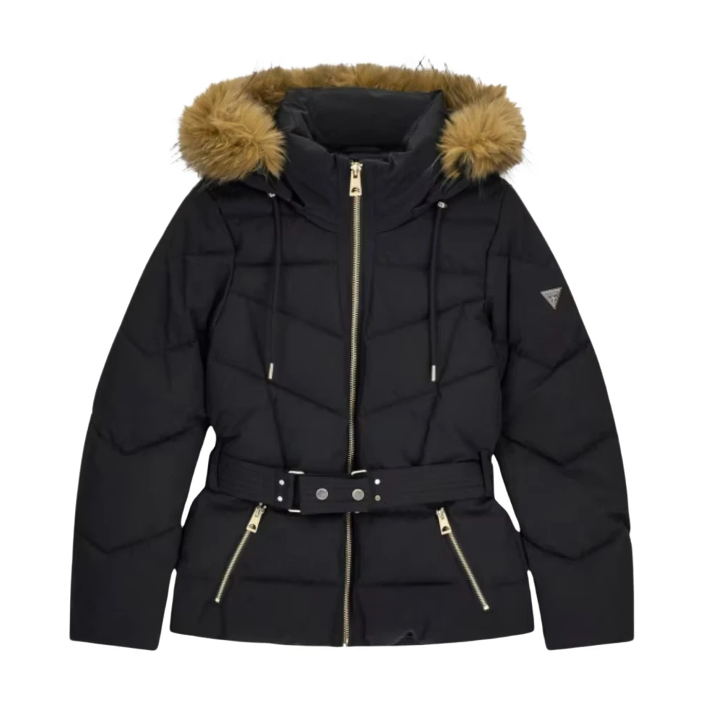 Guess , Damen, Jacken, Schwarzk, Xl - Bild 3
