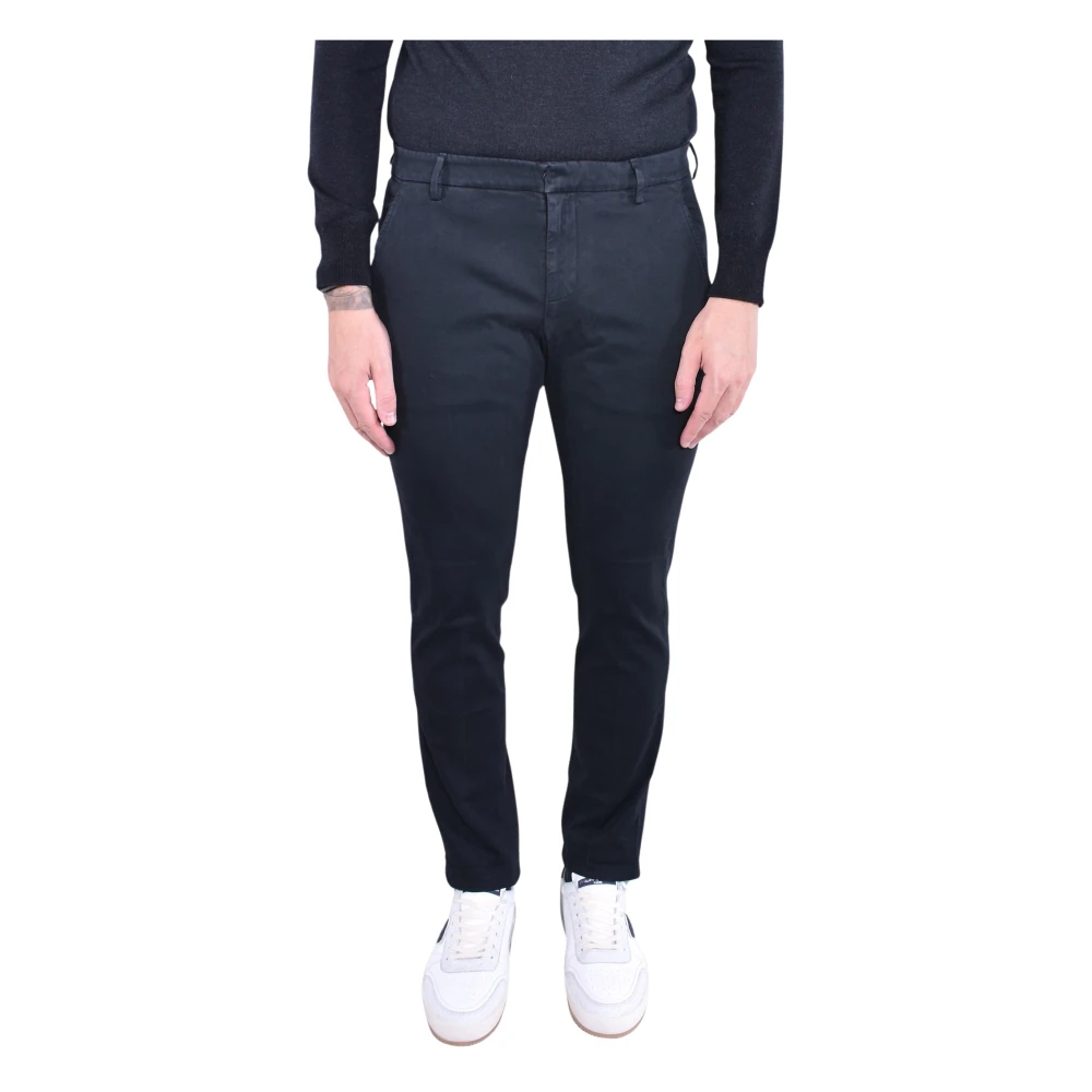 Dondup Herren Schwarz - Gaubert Slim Chino - Trousers - K - W32