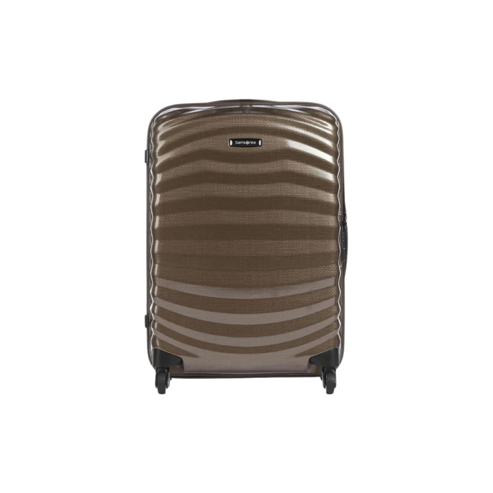 Samsonite Beige Lite Shock, Koffer, - Image 4