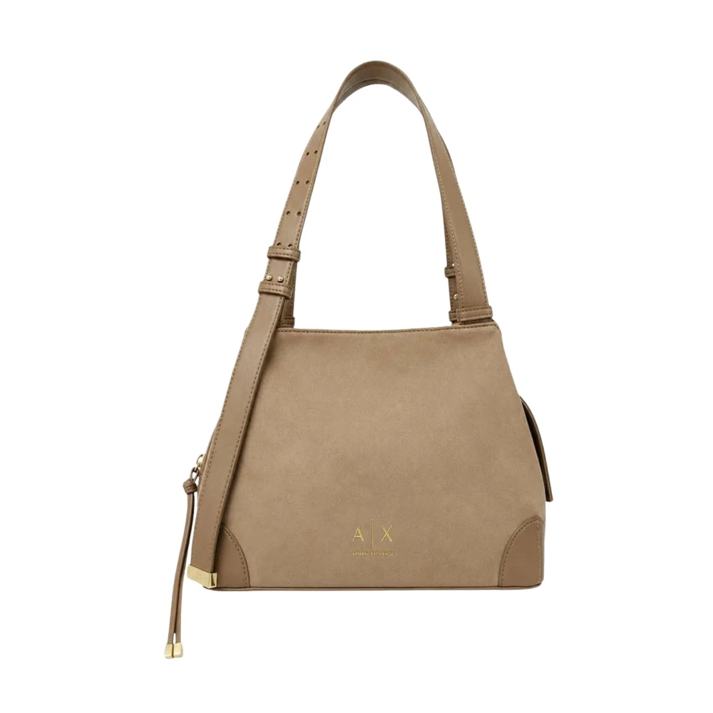 Armani Exchange - Shopper Bag - Bags - Damen - Beige - One Size - Bild 4