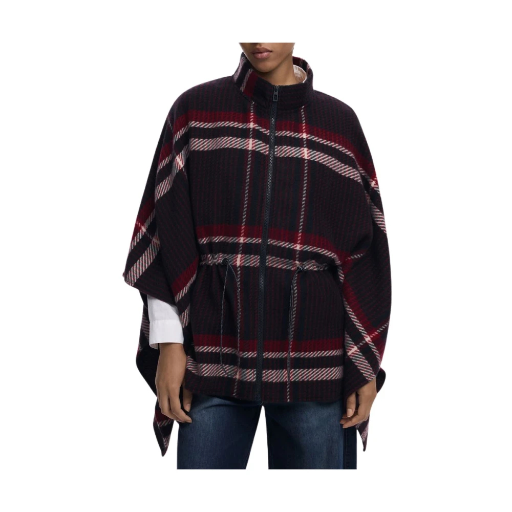 Desigual Damen Schwarz Badeponcho, Aldama - Bild 4