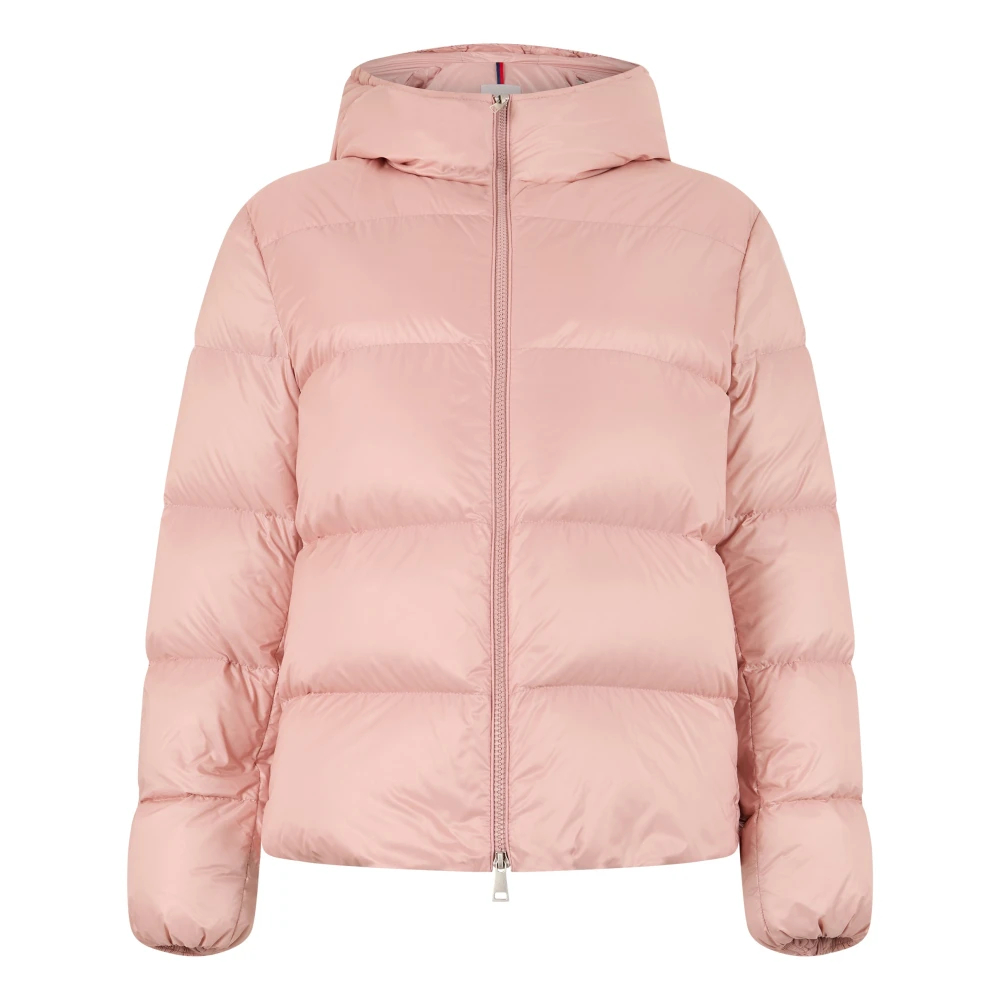 Moncler Feligule Kurze Puffer-Daunenjacke Mit Kapuze für Damen in Pink in Größe: 2 - Bild 4