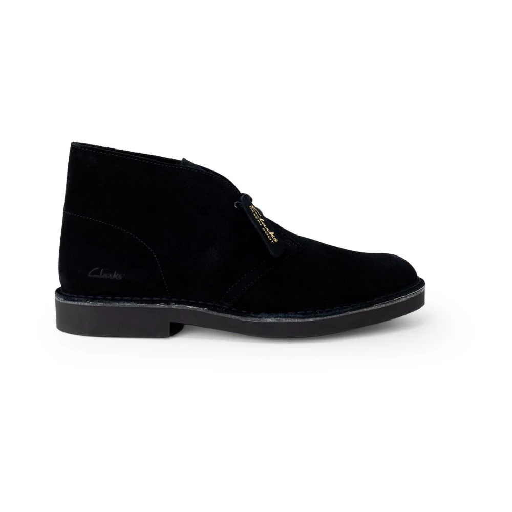 Clarks Herren Schwarz Schnürschuhe Desert Evo - Image 7