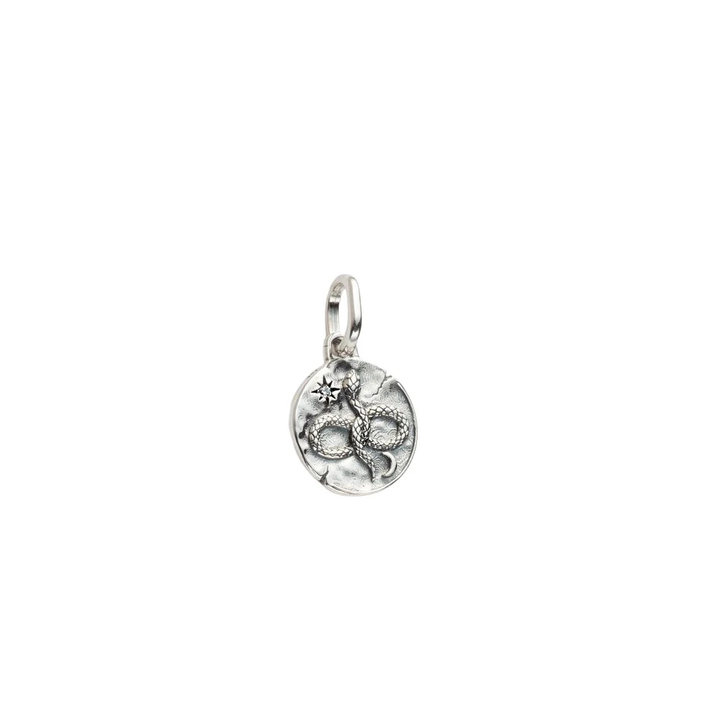 Pandora Schlange Unendlichkeitsmedaillon-Charm, Sterling-Silber, Zirkonia - Bild 5
