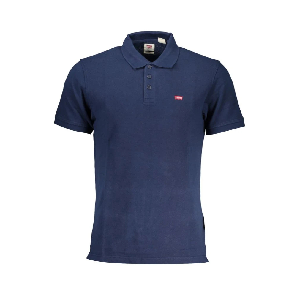 Levi's Herren Blau - Es Baumwoll-Poloshirt - Tops - S