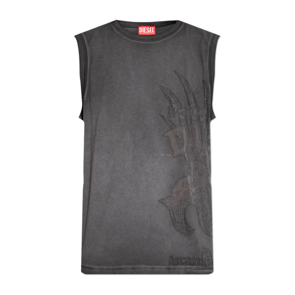 Diesel Herren Grau - T-Rawbisco Ärmelloses Top - Tops - L
