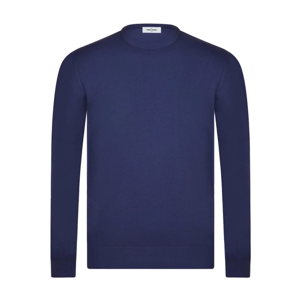 Gran Sasso Herren Blau - Pullover - Knitwear - 2XL