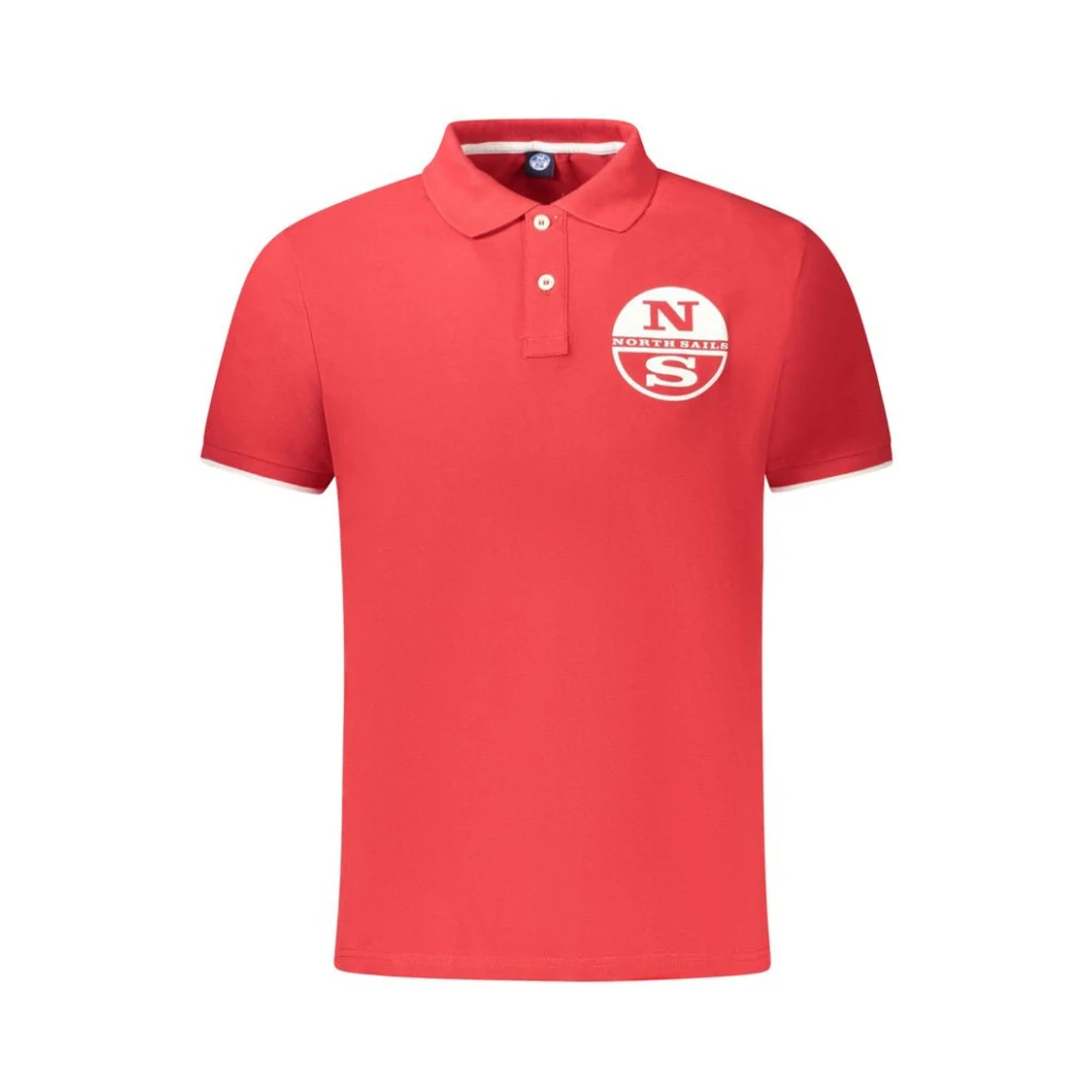 North Sails Herren Rot - Es Baumwoll-Poloshirt - Tops - 2XL