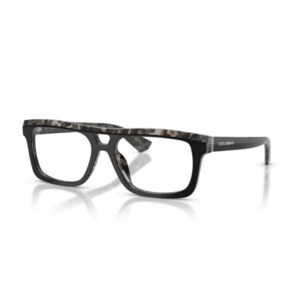 Dolce & Gabbana Herren Schwarz Dg3431 3403 Optische Fassungen Acetat Quadratisch Normal - Bild 5
