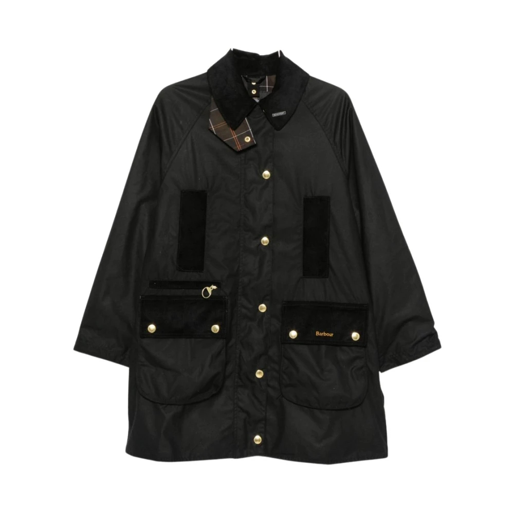 Barbour Damen Schwarz Regenjacke Icons Modern Beaufort - Bild 7