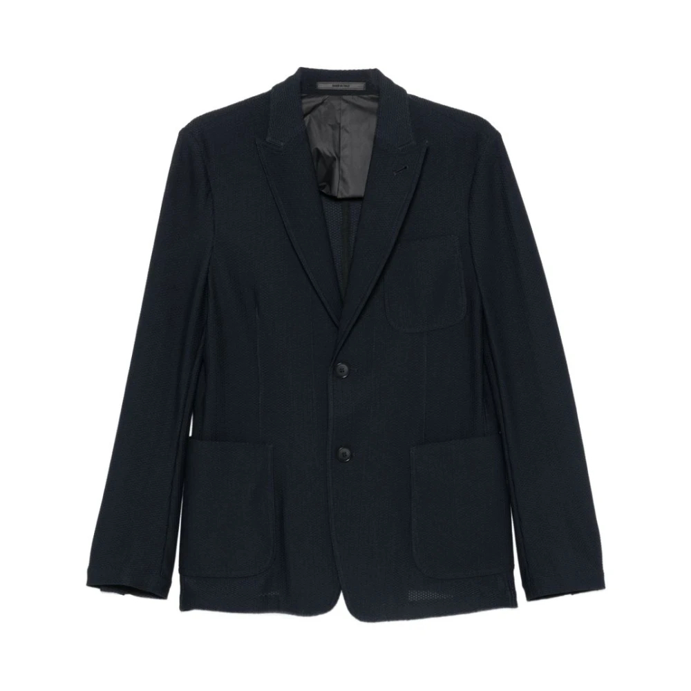 Giorgio Armani - Icon Einreiher-Sakko - Jackets - Herren - Blau - 3XL