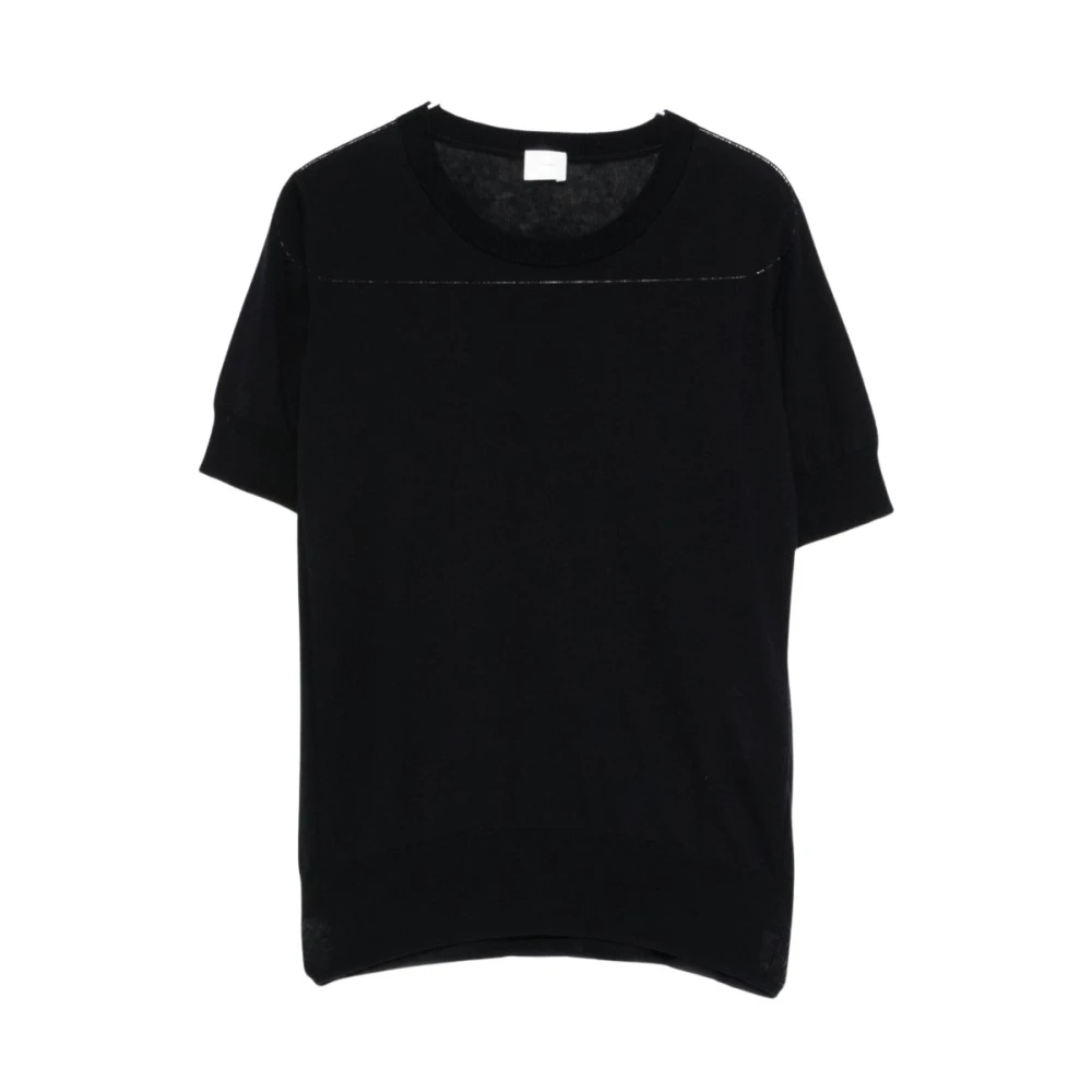 C.t.plage - Round-Neck Strickwaren - Knitwear - Damen - Schwarzk - L
