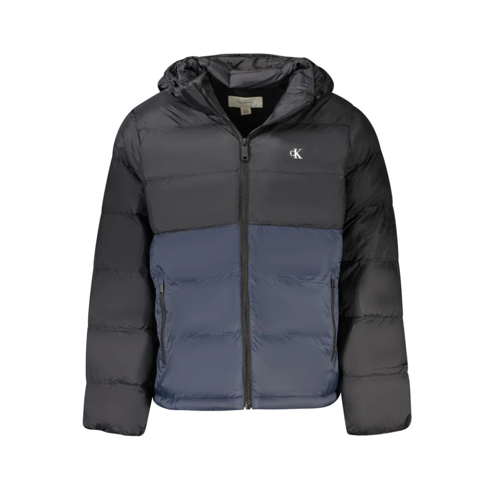 Calvin Klein Jeans Herren Schwarz Winterjacke Lv04rd527g Regular Fit - Image 5