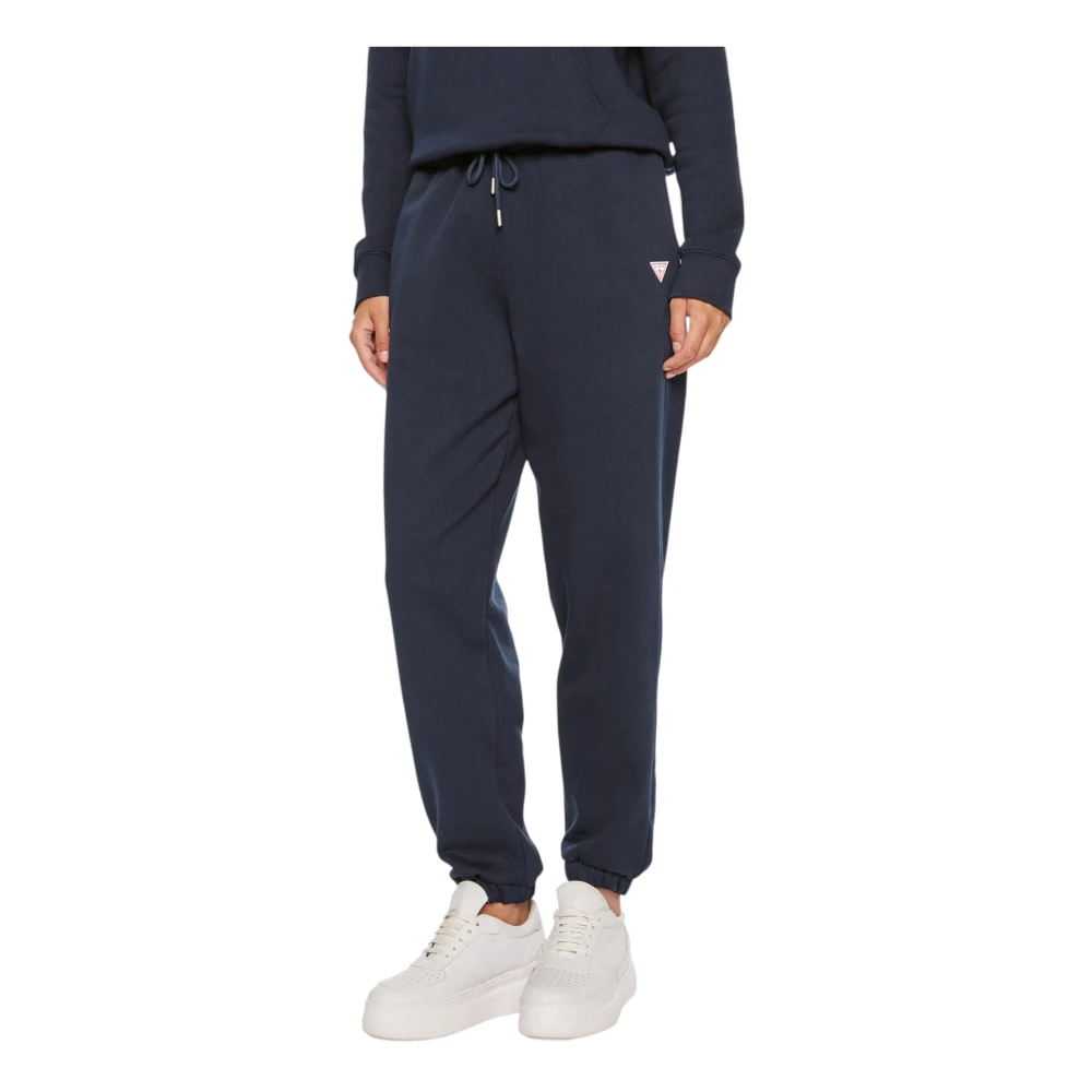 Guess Jeans Damen Daring Ocean Jogginghosen Triangle Label Jogger Mittel - Bild 3