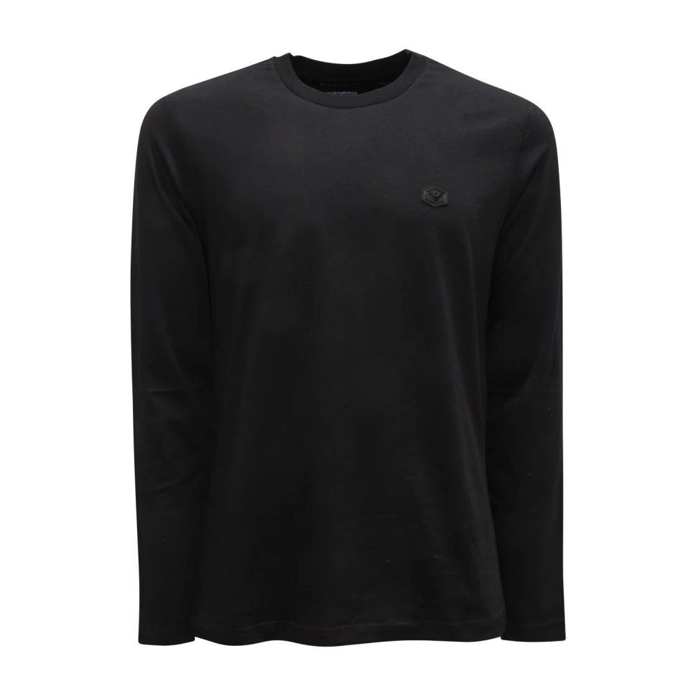Armani Herren Schwarz - Maglia Emporio Essential - Tops - K - S
