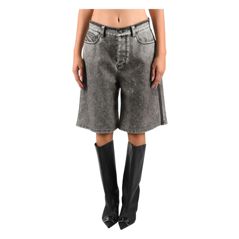 Diesel - P-Arlor Bermuda Shorts - Shorts - Damen - Grau - S - Bild 7
