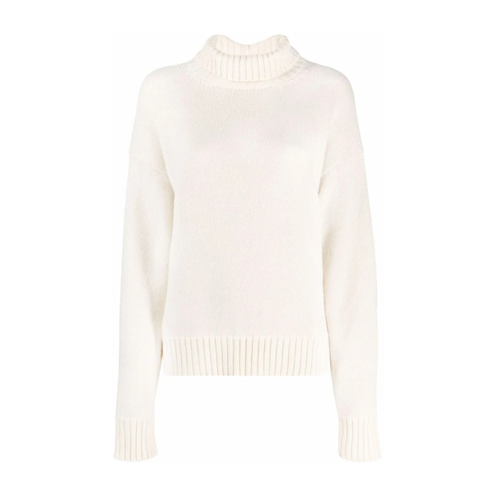 Jil Sander Damen Beige - Kaschmir-Mischung Rollkragenpullover - Knitwear - 2XS