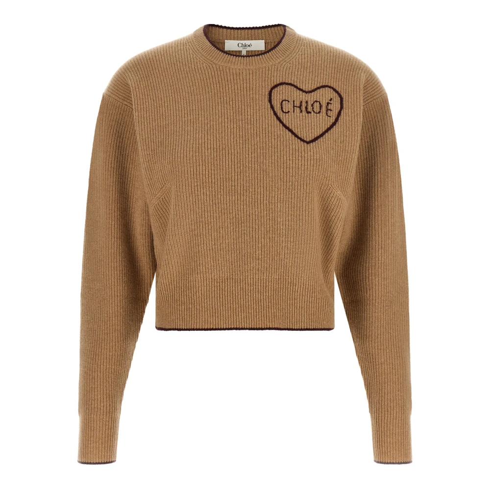 Chloé - Chloè Pullover - Knitwear - Damen - Braun - S - Bild 7