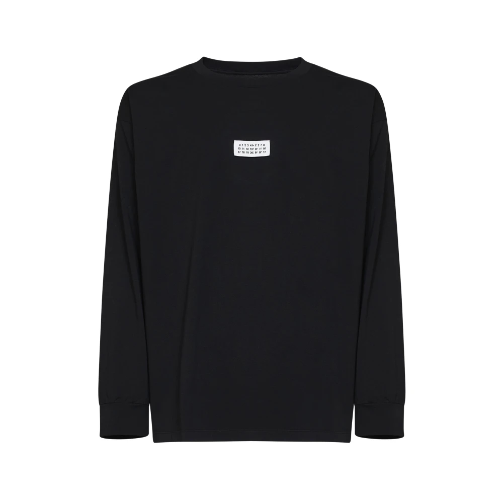Mm6 Maison Margiela - Numeric Rundhals-Pullover - Tops - Herren - Blau - S