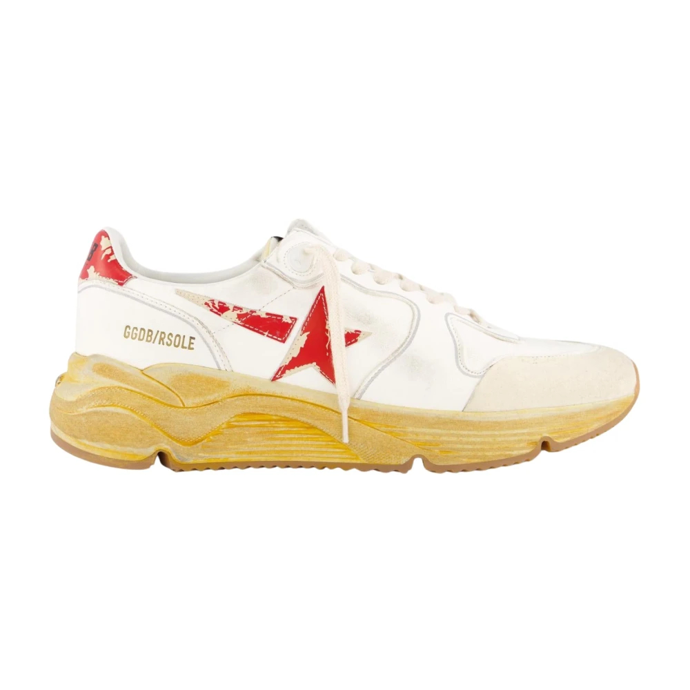 Golden Goose Herren Weiß - Running Sole Sneakers - Shoes - 43 Eu