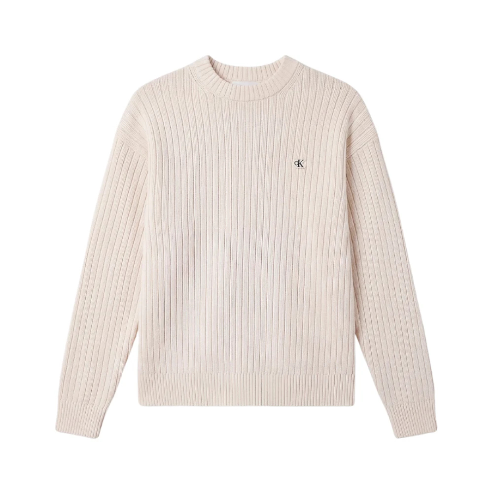 Calvin Klein Herren Cotton Ribbed Jumper - Bild 4