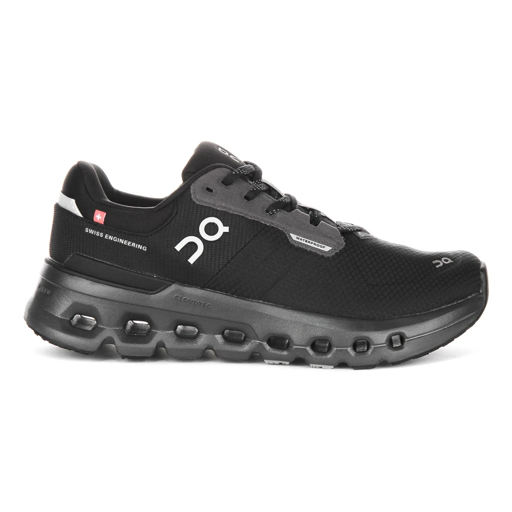 On Herren Schwarz Laufschuhe Cloudrunner 2 Waterproof, Größe 44 In - Bild 4