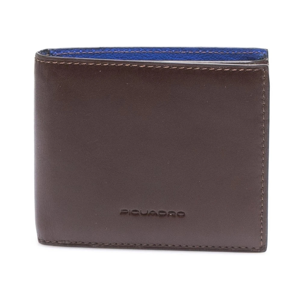 Piquadro Herren Braun - E Lederbrieftasche Und Dokumentenhalter - Accessories - One Size