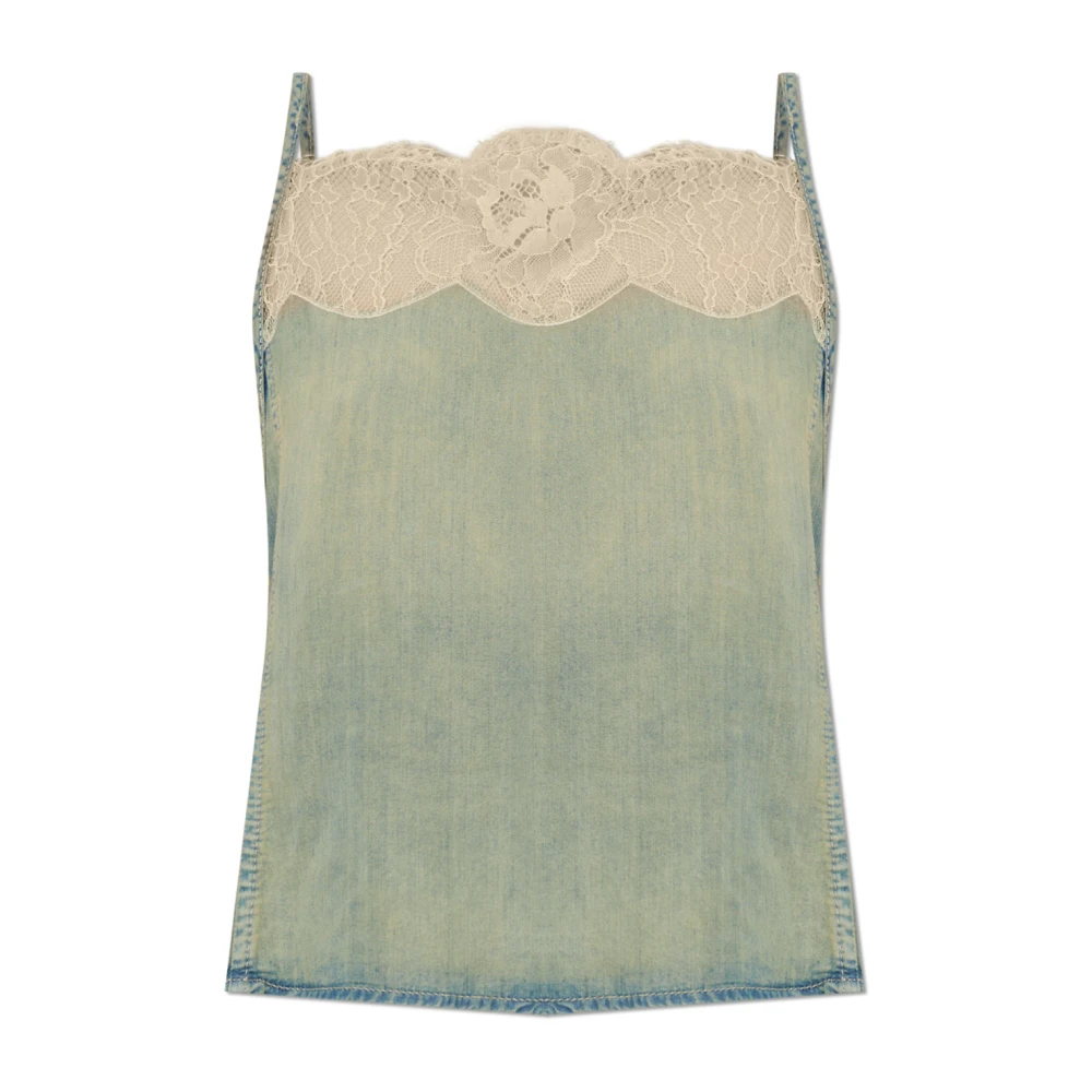 Diesel Damen Blau - Blusen - Tops - L
