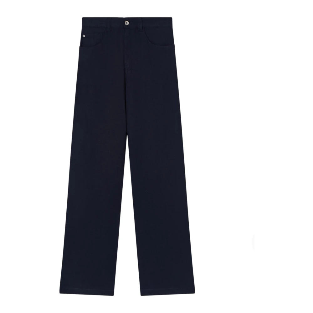 Emporio Armani Damen Blau - Leinenhose - Jeans - W25