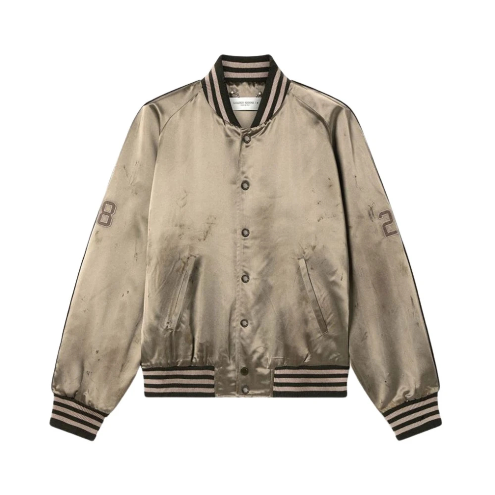 Golden Goose Herren Beige - Bomberjacke - Jackets - Xl