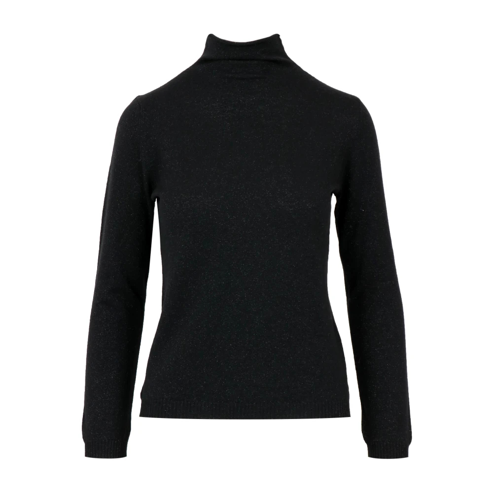 Gran Sasso Damen Schwarz - Rollkragenpullover - Knitwear - K -Xs