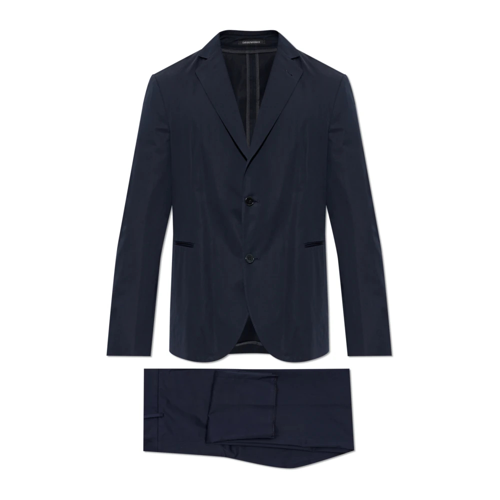 Emporio Armani Cotton Single-Breasted Suit - Bild 3