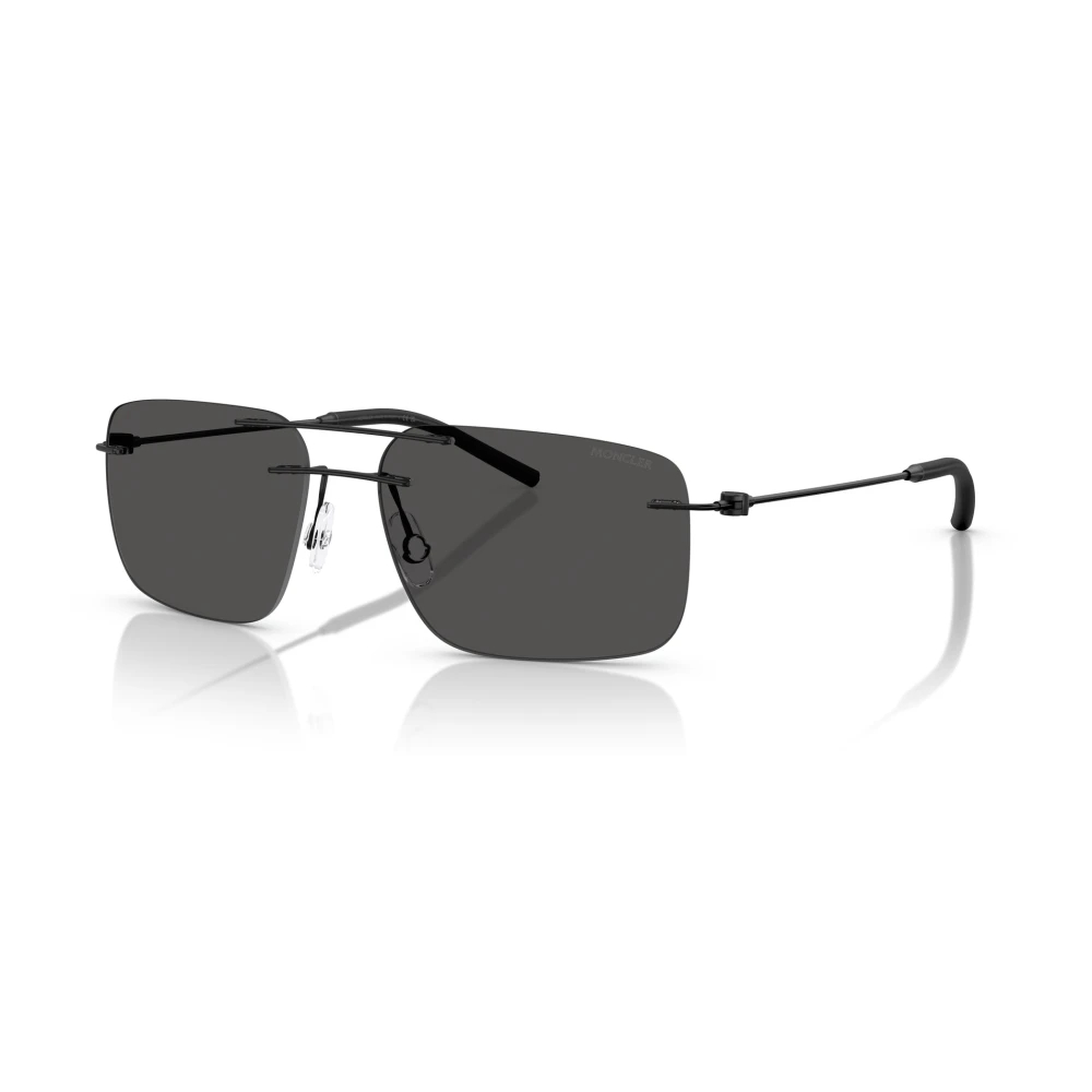 Moncler Unisex Dunkelgrau Sunglass Doppler - Rahmenfarbe: Matt Schwarz, Linsenfarbe: - Bild 7