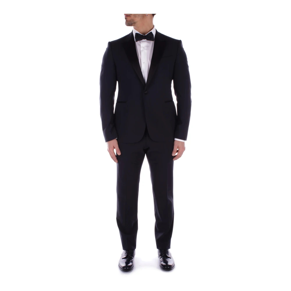 Emporio Armani Herren Blau - Einreiher Anzug - Suits - 2XL