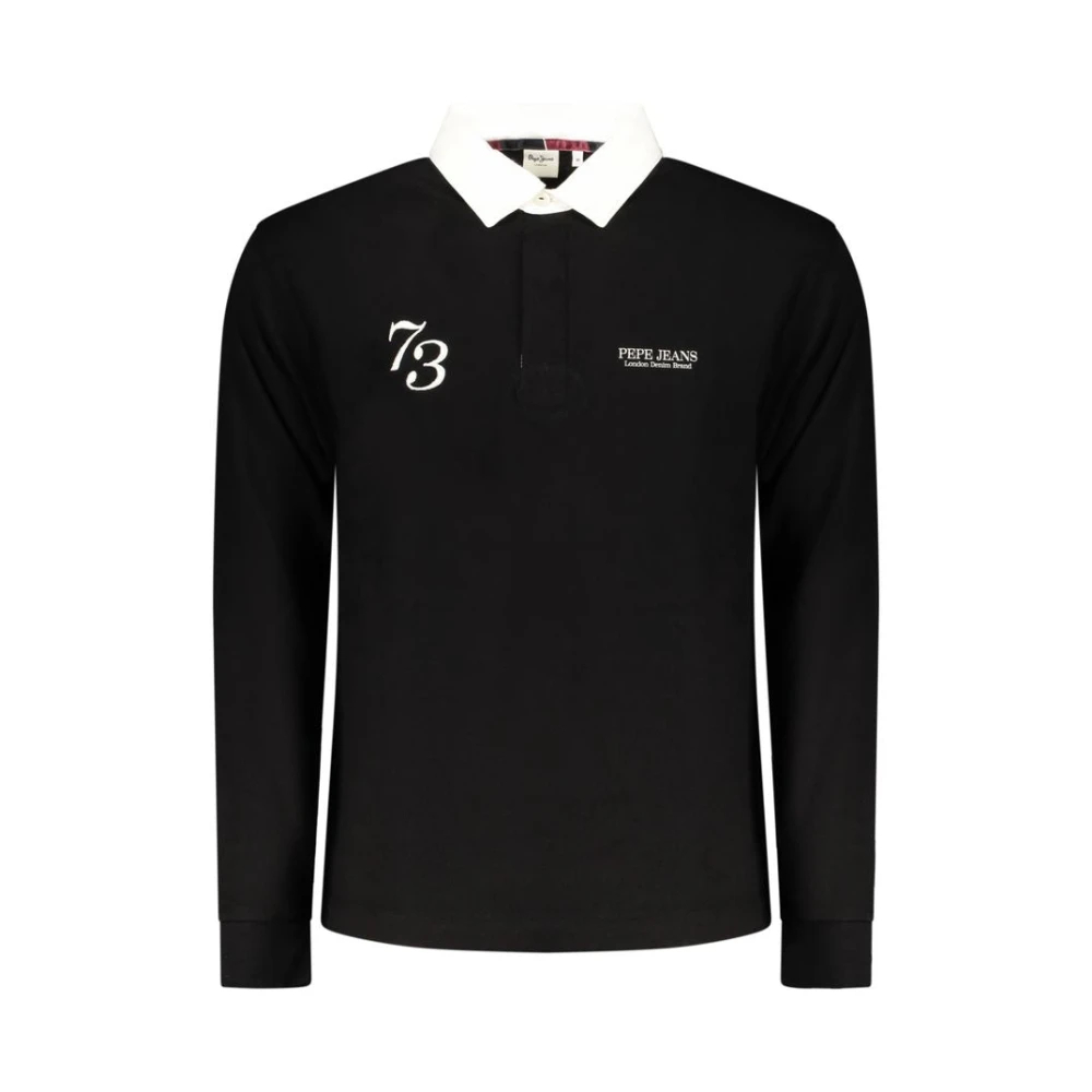 Pepe Jeans Herren Schwarz Baumwoll-Hoodie Für Frauen, Kapuze Und Kängurutasche Mittel - Bild 8
