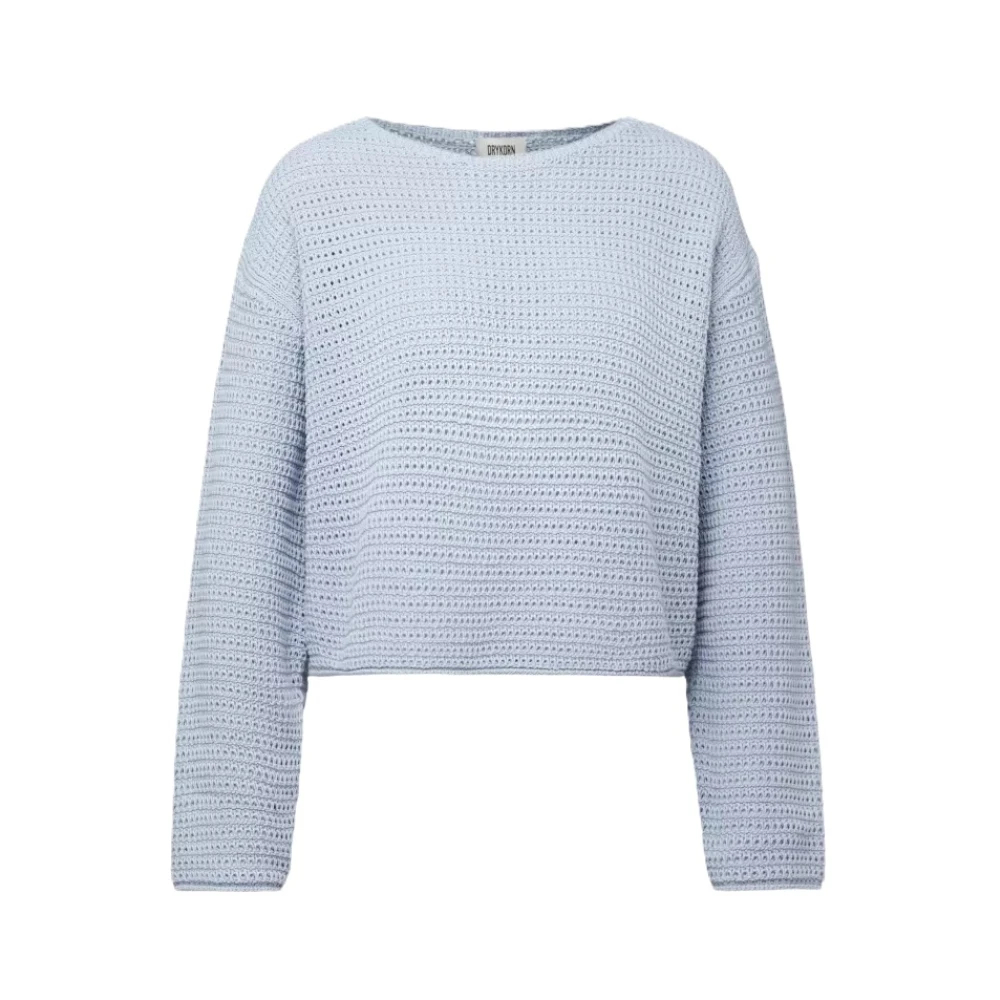 Drykorn Damen Blau - Imenia Pullover - Knitwear - L