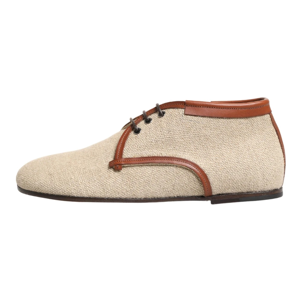 Dolce & Gabbana Herren Beige - Derby Schuhe - Shoes - 44 Eu
