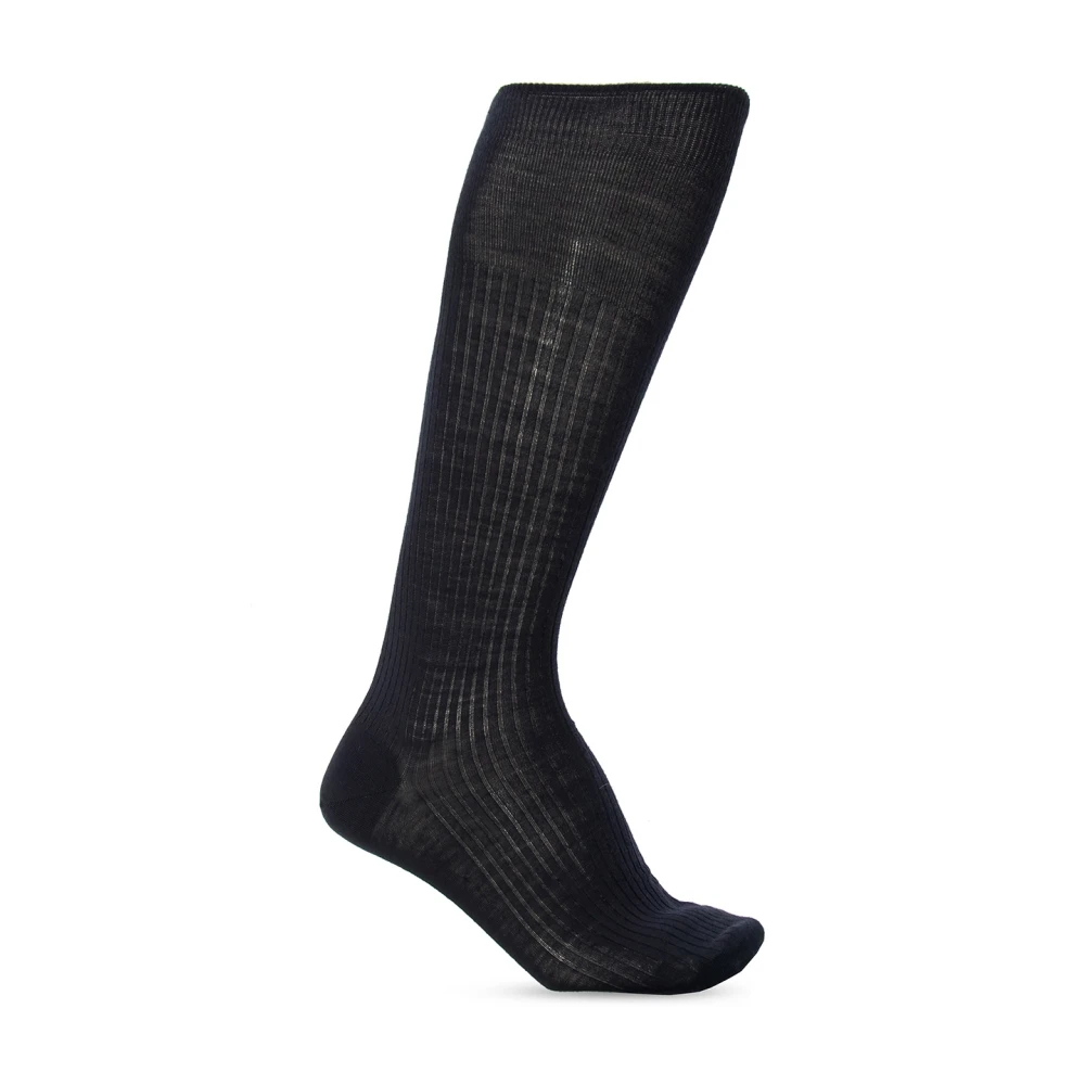 Dsquared2 Herren Blau - Woll-Logosocken - Underwear - L
