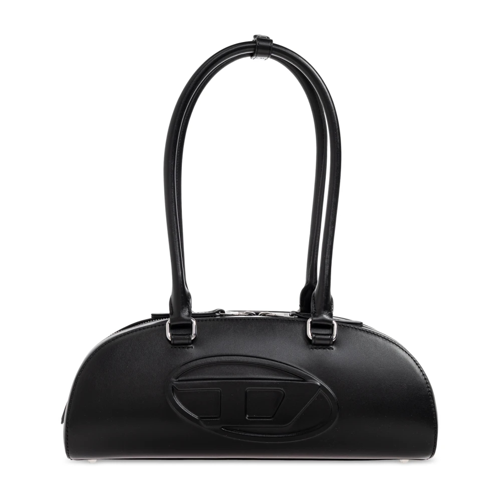 Diesel Damen Schwarz 1Dr Dome - Elongated Bowling Bag Universal - Bild 9