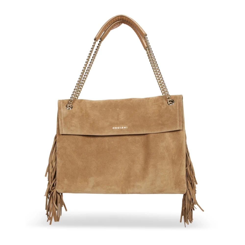 Orciani Damen Beige - Venus Midi Bag - Bags - One Size