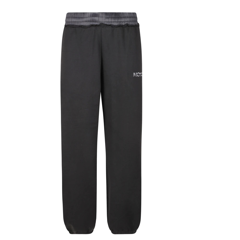 Moncler Logo Cotton Track Pants für Women in Black in Size: M - Bild 3