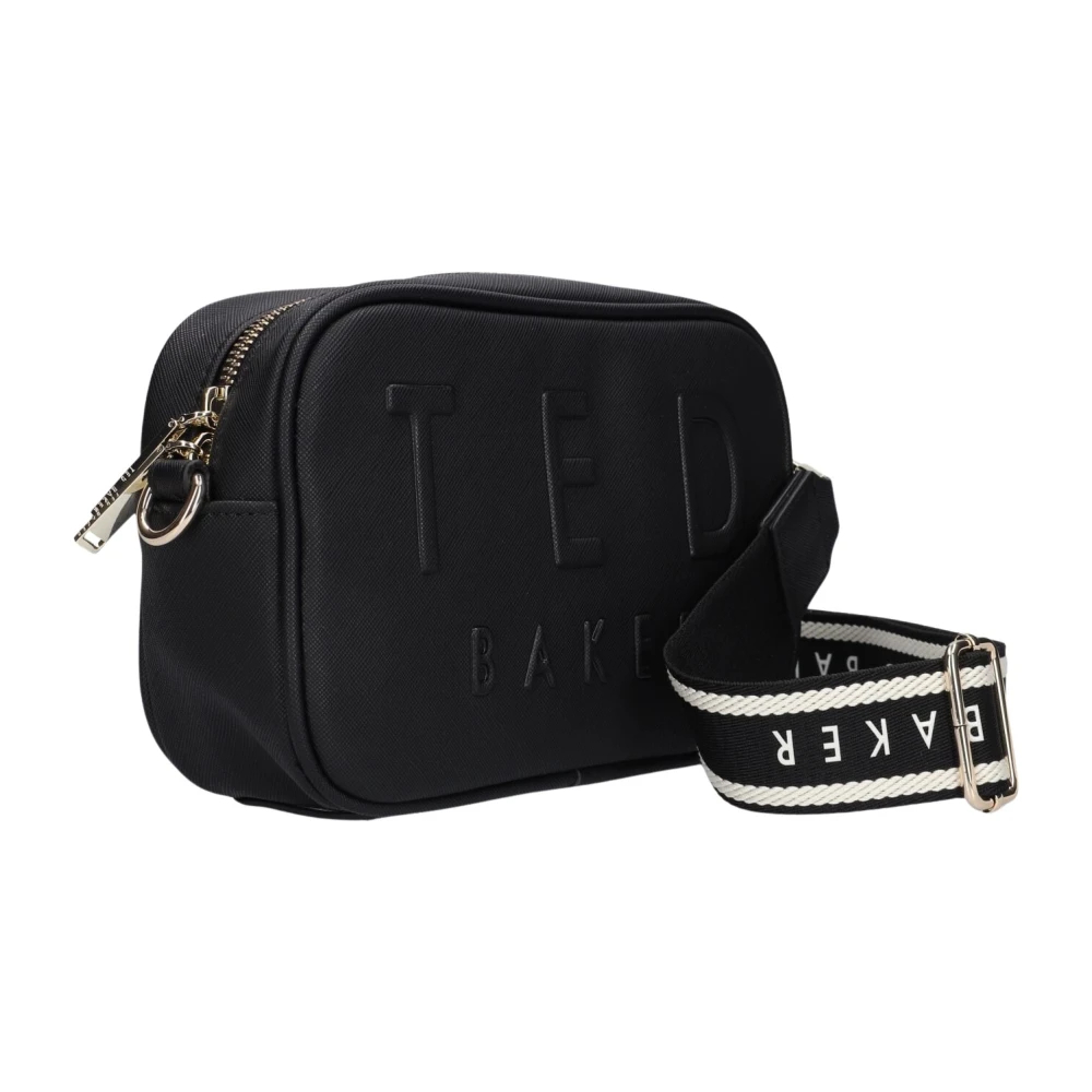 Ted Baker, Damen, Handtasche, Loueey Webbing Detail Camera Bag, Schwarz - Bild 4