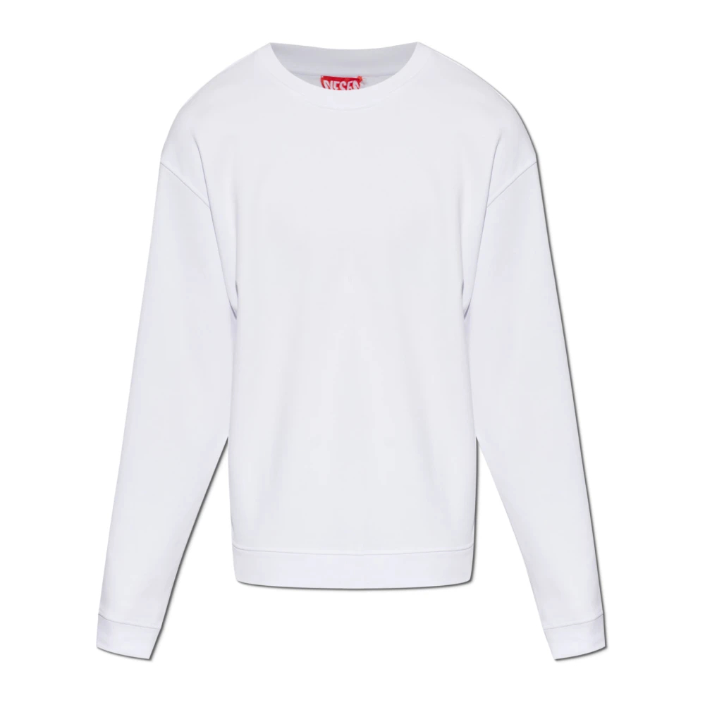 Diesel - S-Norm-Aa5 Sweatshirt - Sweatshirts & Hoodies - Herren - Weiß - 2XL
